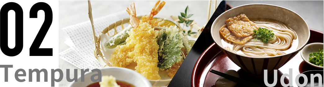 no2: Tempura/Udon