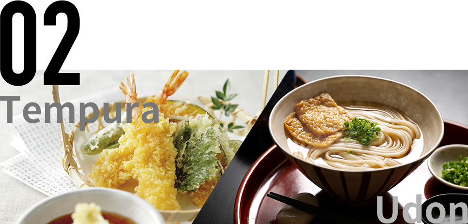 no2: Tempura/Udon